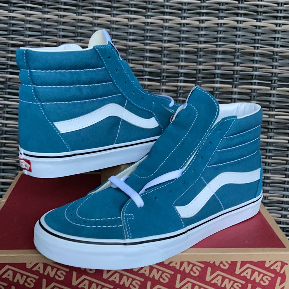 Vans Sk8-Hi Blue Coral/True White MENS